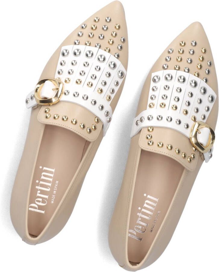 PERTINI Beige Loafers 35158