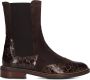 PERTINI Chelsea Boots Dames 33063 Maat: 37 5 Materiaal: Suède Kleur: Bruin - Thumbnail 1