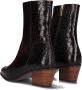 Pertini 16170 Enkellaarsjes Enkelboots met rits Dames Bruin - Thumbnail 4