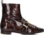 PERTINI Enkellaarsjes Dames 33118 Maat: 39 Materiaal: Lakleer Kleur: Bruin - Thumbnail 8