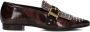 PERTINI Loafers Dames 33065 Maat: 39 Materiaal: Lakleer Kleur: Bruin - Thumbnail 1