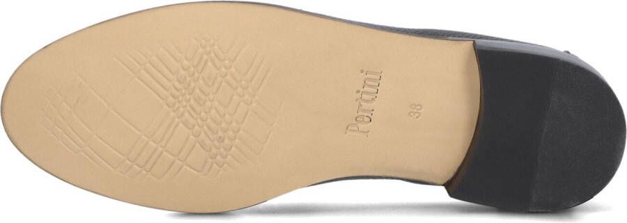 PERTINI Zwarte Loafers 33356