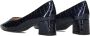 Peter Kaiser Dames Pumps Damesschoenen Leer Crocoprint Geen hoogte cm Lona Blauw - Thumbnail 3