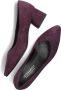 Peter Kaiser Dames Pumps Damesschoenen Suède Blokhak hoogte 48401 Paars + - Thumbnail 6