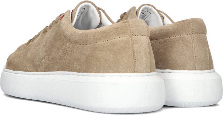 Peuterey Taupe Lage Sneakers Agusta