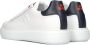 Peuterey Zwarte leren vetersneakers met rubberen zool Black Dames - Thumbnail 2