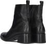 Piedi Nudi PiediNudi 2746-01 Enkellaarsjes Enkelboots met rits Dames Zwart - Thumbnail 3