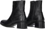 PIEDI NUDI PiediNudi Enkellaarsjes Dames Selva 17.02 Maat: 39 Materiaal: Leer Kleur: Zwart - Thumbnail 2
