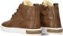 Pinocchio P2851 Hoge sneakers Leren Sneaker Jongens Kids Bruin - Thumbnail 5