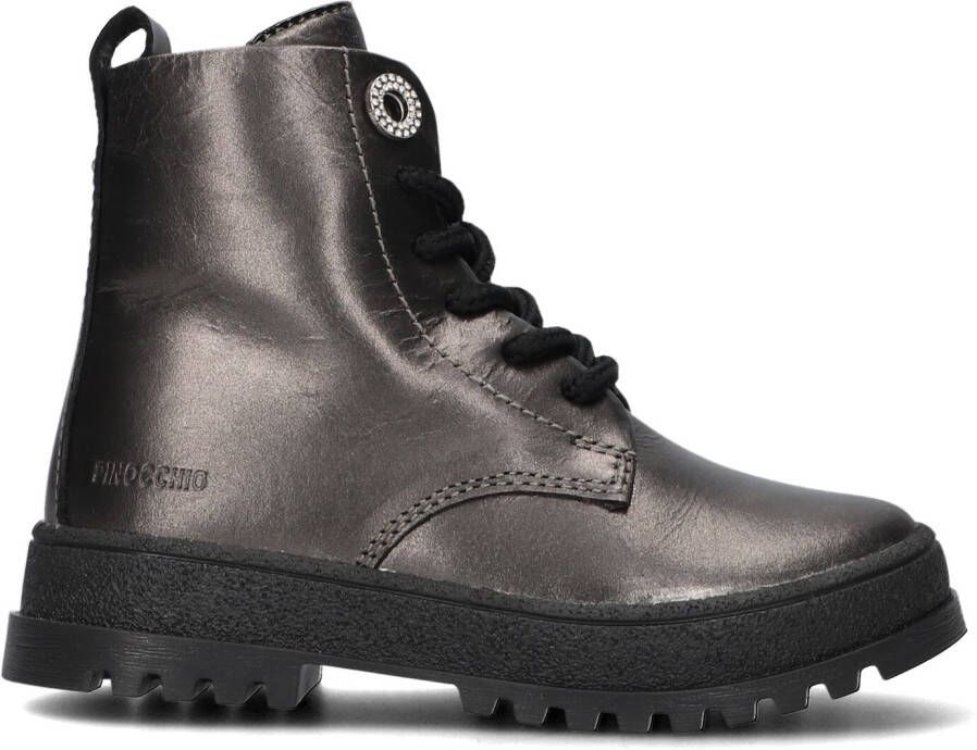 PINOCCHIO Zilveren Veterboots P1564