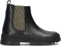 Pinocchio P1659 Chelsea boots Enkellaarsjes Meisjes Kids Zwart - Thumbnail 4