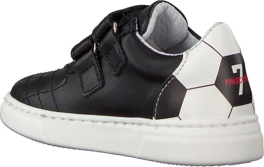 Pinocchio Zwarte Lage Sneakers P1324