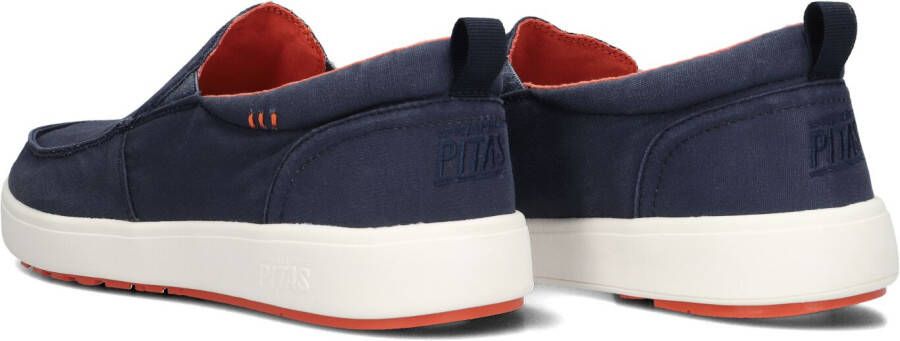 PITAS Blauwe Instappers Ischia