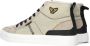 Retro Sneaker Bruin Tinten Beechcraft Hoge sneakers Heren Beige - Thumbnail 4