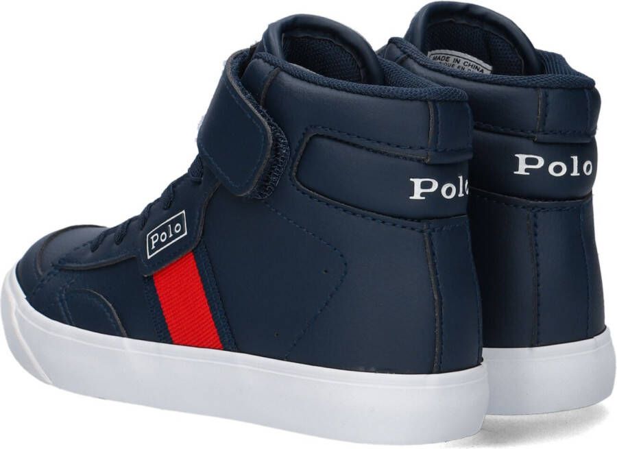 Polo Ralph Lauren Blauwe Hoge Sneaker Gervin Mid Ps