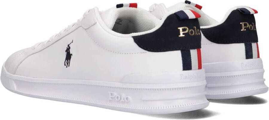 Polo Ralph Lauren Witte Lage Sneakers Hrt Ct Ii