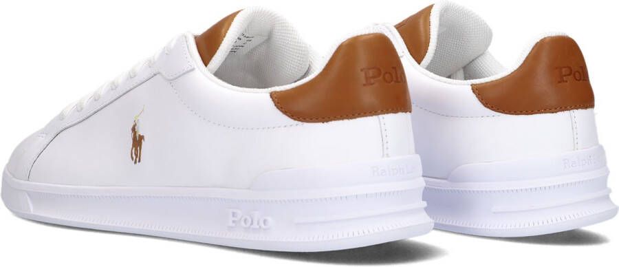 Polo Ralph Lauren Witte Lage Sneakers Hrt Ct Ii