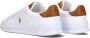 POLO RALPH LAUREN Ralph Lauren Lage Sneakers Heren Hrt Court Ii Maat: 45 Materiaal: Leer Kleur: Wit - Thumbnail 6