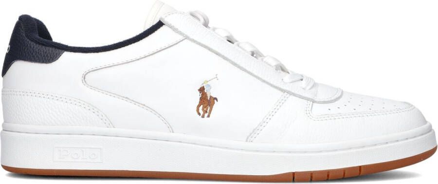 Polo Ralph Lauren Witte Lage Sneakers Polo Crt