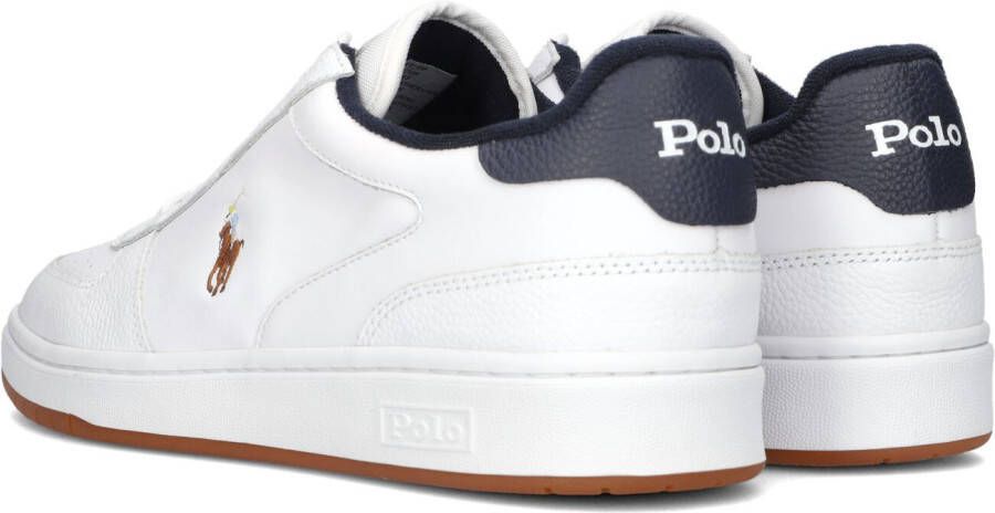 Polo Ralph Lauren Witte Lage Sneakers Polo Crt