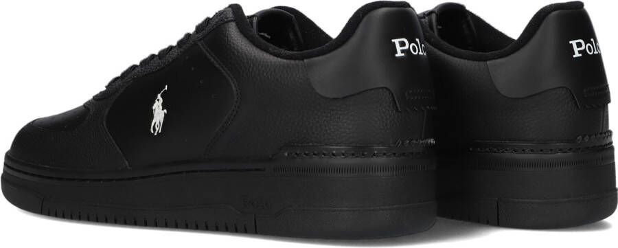 Polo Ralph Lauren Zwarte Lage Sneakers Masters Crt Low Top