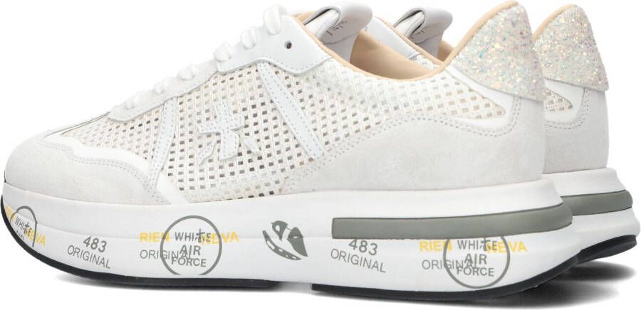 Premiata Beige Lage Sneakers Cassie