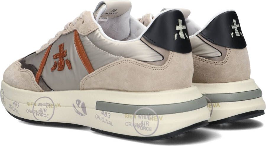 Premiata Beige Lage Sneakers Cassie