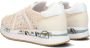 Premiata Beige Sneakers met Suède en Geperforeerde Details Beige Dames - Thumbnail 5