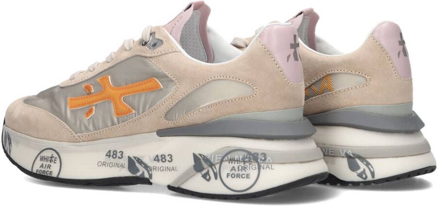 Premiata Beige Lage Sneakers Moerun-d