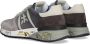 Premiata Grijze Lander Sneakers met Gekleurde Zool Multicolor Heren - Thumbnail 7