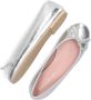 PRETTY BALLERINAS Ballerina Dames 130274 Maat: 37 5 Materiaal: Leer Kleur: Zilver - Thumbnail 7