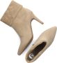 PS Poelman Clshn0069-03rpoe Enkellaarsjes Enkelboots met rits Dames Beige - Thumbnail 5