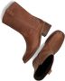 PS Poelman Esmee Enkelboots Enkellaarsjes Dames Cognac - Thumbnail 6
