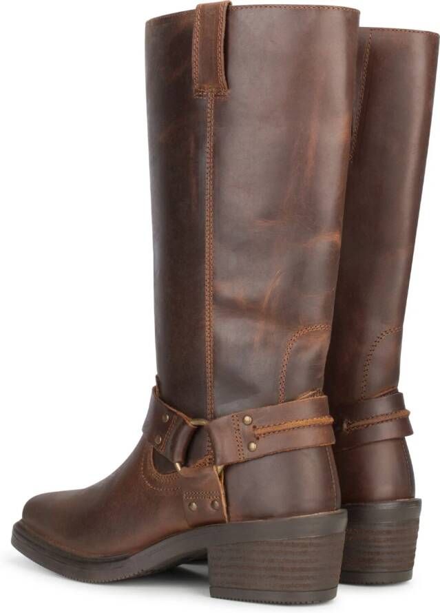 PS POELMAN Bruine Boots Hailee