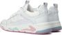 Poelman Lage sneakers P7069 met kleurrijke details White Dames - Thumbnail 3