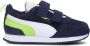 Puma R78 V Inf sneakers donkerblauw wit groen Jongens Meisjes Mesh Meerkleurig 22 - Thumbnail 9