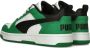 Puma Rebound V6 Lo sneakers wit zwart groen Leer Meerkleurig 24 - Thumbnail 7