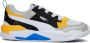 Puma X-Ray 2 Square AC PS sneakers lichtgrijs wit blauw geel - Thumbnail 9