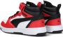 Puma Rebound V6 Mid sneakers wit zwart rood Imitatieleer 28 - Thumbnail 6