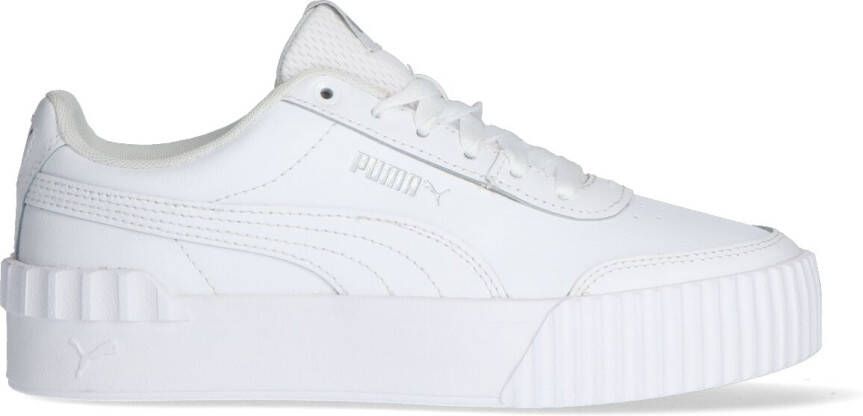 Puma Witte Lage Sneakers Carina Lift Tw