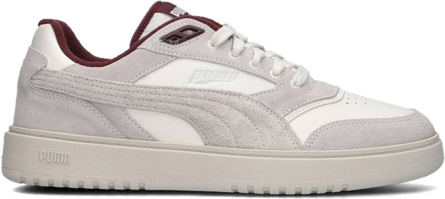 Puma Witte Lage Sneakers Double Court