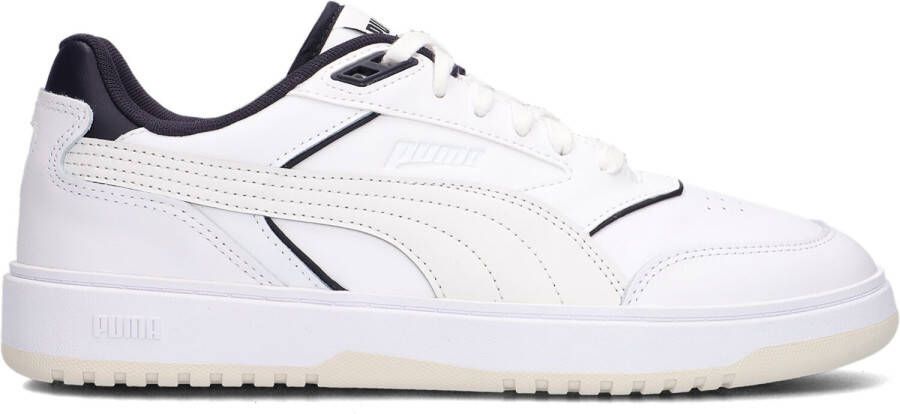 Puma Witte Lage Sneakers Double Court