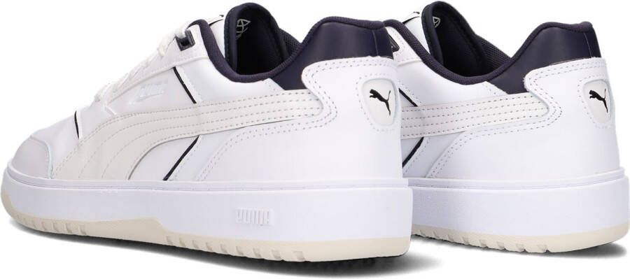 Puma Witte Lage Sneakers Double Court