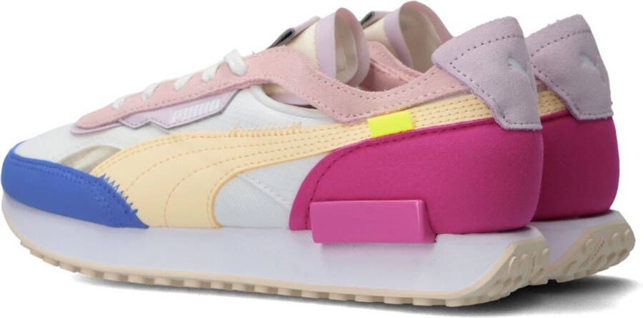 Puma Witte Lage Sneakers Future Rider Cut-out Wn's