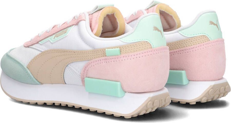 Puma Witte Lage Sneakers Future Rider Soft Wns