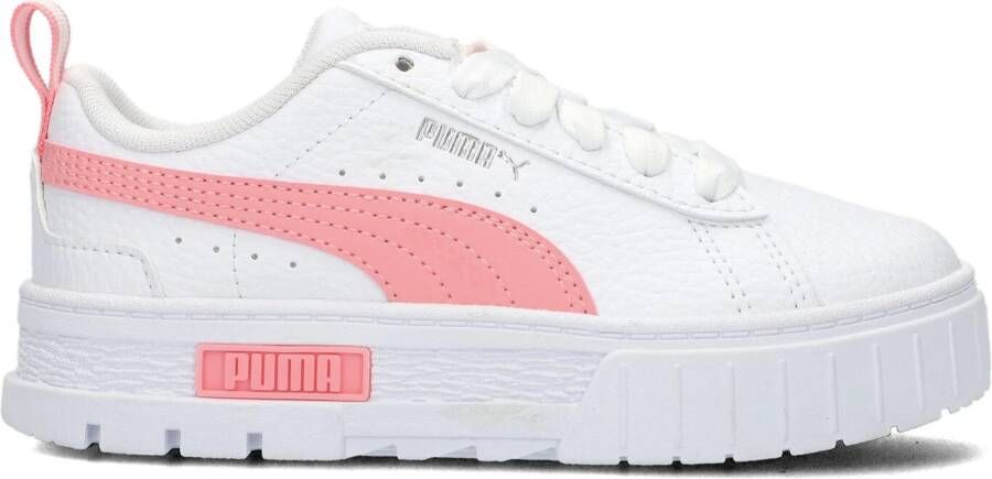 Puma Witte Lage Sneakers Mayze Lth 1