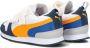 Puma R78 V Inf sneakers donkerblauw wit groen Jongens Meisjes Mesh Meerkleurig 22 - Thumbnail 7