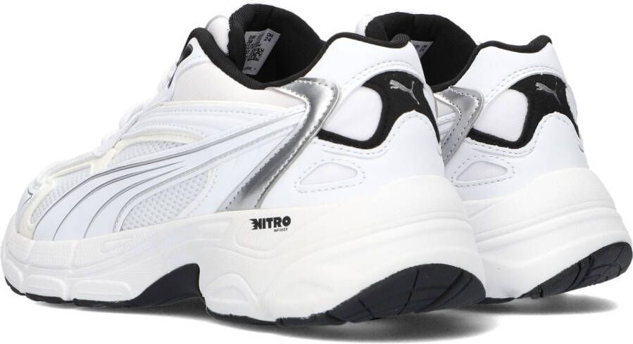 Puma Witte Lage Sneakers Teveris Nitro