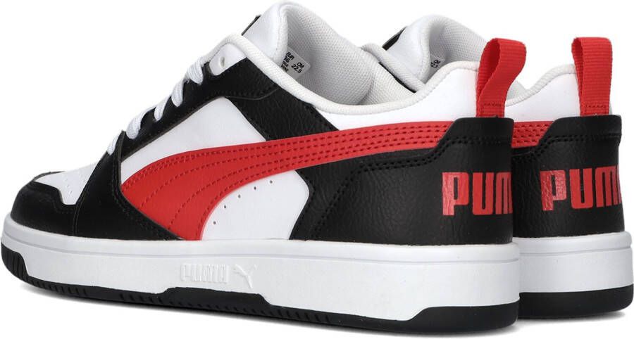 Puma Witte Lage Sneakers Rebound V6