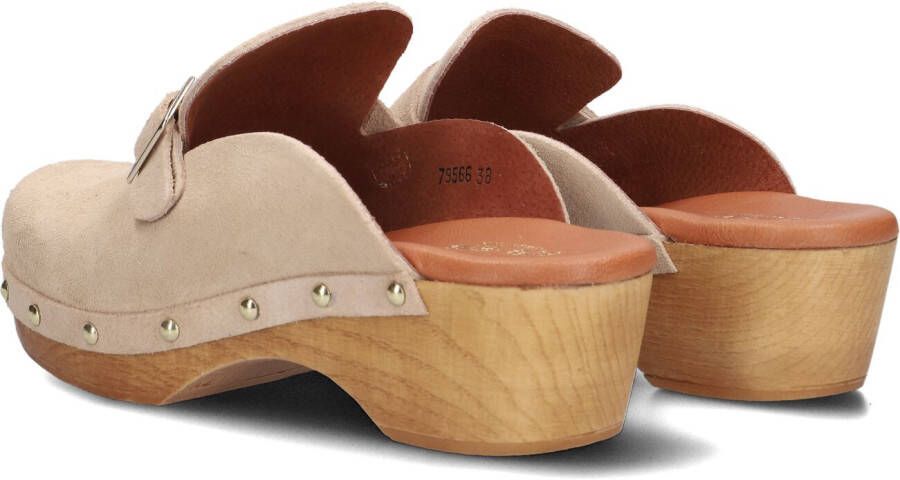 RED-RAG Beige Clogs 79566